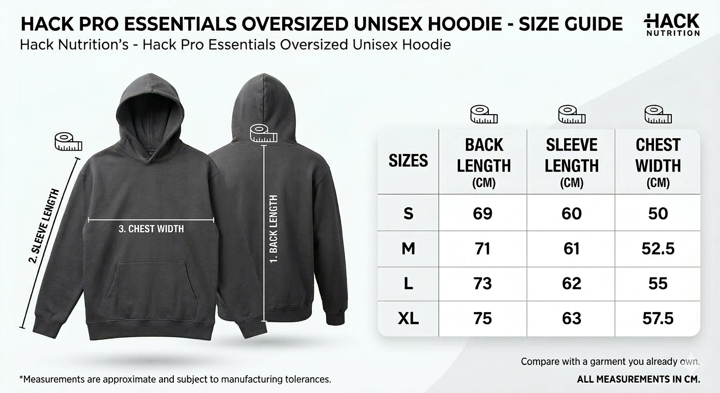Hack Pro Essential Hoodie Unisex - Oversized
